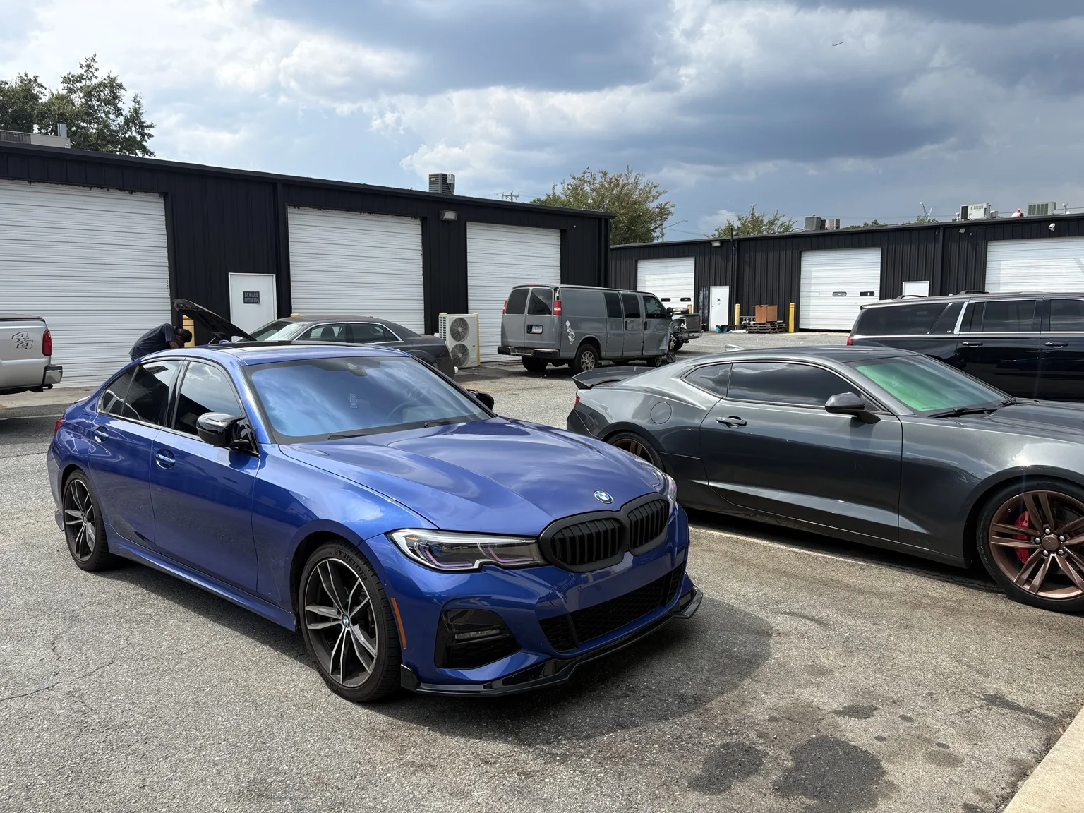 BMW sedan at 704Tint in Charlotte — A finish that stands out